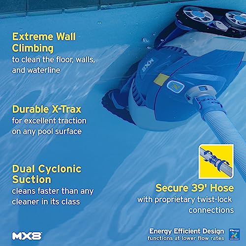 Zodiac MX8 Suction Pool Cleaner Blue