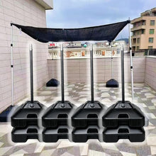 YXXSDP Portable Shade Sail Pole System, 60kg/132lbs Stretchable Canopy Pole