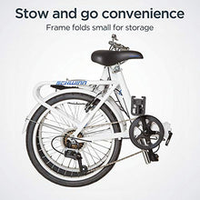 Schwinn Loop Adult Folding Bike White