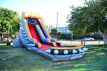JumpOrange 19’ Rocker Commercial Water Slide with Detachable Pool