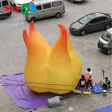 SAYOK Giant Inflatable Flame Model with Blower 16.4ft Tall
