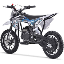 MotoTec 50cc Demon Kids Gas Dirt Bike Blue