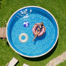 VEVOR 24-ft Round Above Ground Pool Liner, Overlap Pool Liners, Thickend Upgraded Gauge Vinyl, 48-to-54inch Wall Height, Designed for Steel Sided Above-Ground Swimming Pools