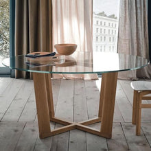 Dulles Glass 48 inch Round Glass Table Top - Tempered - 3/8" Thick Glass Surface, Safe Flat Polished, Multipurpose for Dining Table, Patio, Coffee and End Table