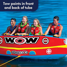 WOW Sports Inflatable Towable Cockpit Tube Multicolor