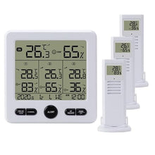 ABS Large Screen with Color Indoor Outdoor Digital Temperature Humidity Meter