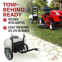 The ROP Shop Battery Powered 9 Gallon Cart Sprayer with Lithium-Ion Battery Pack and Charger