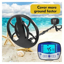 Metal Detector, T11 Professional Underground Metal Detector Waterproof Coil Hunter Finder Portable for Gold, Silver, Copper(T11)