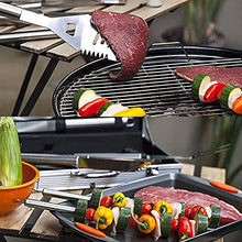 SDVantage BBQ Grill Accessories Set, Stainless Steel Grilling Accessories for Outdoor Camping, with Storage Box Complete BBQ Tools for Camping
