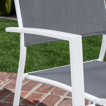 Hanover Del Mar 7-Piece Outdoor Dining Set Gray/White