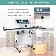 INTSUPERMAI Continuous Induction Jar Sealer 0.79"-5.12" with 48 Premium Chalkboard Labels 220V