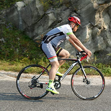 EUROBIKE XC550 Road Bike 21 Speed Women's Bicycle Disc Brake 700C Commuter Bike 54cm-32 Spoke