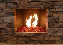 Strawberry Firepit Glass Medium 22 Lb Bag
