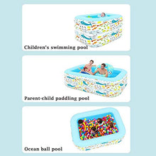 Automatic Inflatable Swimming Pool Thickened Baby Adult Home Paddling Pool Inflatable Kiddie Pool for Relax - Swimming Pool for Kids and Adults (3.05 meters)