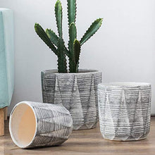 Flower pots Ceramic Plant Pot Extra Large with Tray Flower Pot Planter Creative Multilateral Matte Surface Round Garden Plant Pot Indoor Outdoor Plant Container Floor-to-ceiling Household Flowe (One