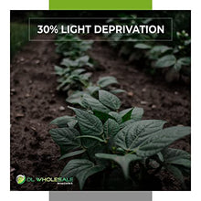 Grow1 Greenhouse 30% Shade Cloth Net, Garden Fence Covering Tarp, Chicken Coop, Tomato Plants, 32' x 100' Feet, Black