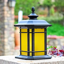 KYTGFH Wall Lamp European Style Outdoor Lamp Garden Courtyard Column Head Villa Lamp Outdoor Waterproof Door Post Lamp Led Wall Post Lamp
