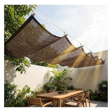 Pergola Shade Cover Retractable Canopy Replacement for Patio, Outdoor Pergolas Fabric Covers, Sun Shades Cloth with Slide-On Wire Cable for Deck Gazebo Backyard(W2*L9m/W6.56*L29.53ft)