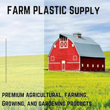 Farm Plastic Supply - String Reinforced 4 Year UV Resistant 10 mil Clear Greenhouse Plastic Sheeting - 4 Year UV Resistant Polyethylene Greenhouse Film, Hoop House Green House Cover (60' x 25')