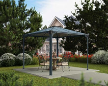 Palram Canopia Palermo 3000 10x10 Gazebo Gray