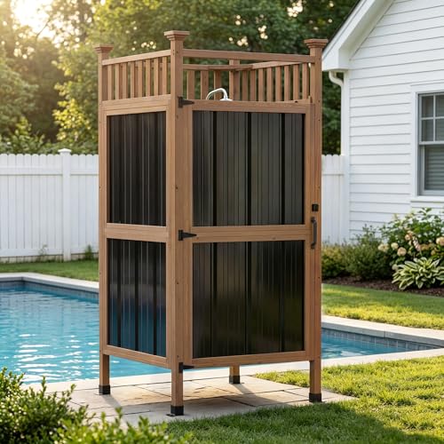 GDLF Outdoor Shower Enclosure, Outdoor Shower Stall and Changing Room