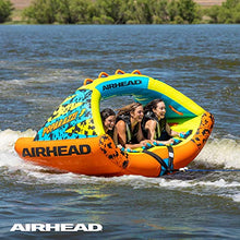 AIRHEAD Sportsstuff Poparazzi 3, 1-3 Rider Towable Tube for Boating Multi-color