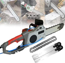 Handheld Brushless Electric Concrete Chainsaw - Diamond Chain Wall Cutter with Water-Fed Dust Suppression, Includes 2 Chains and 2 Guide Bars(Size:480)