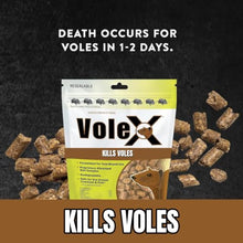 VoleX - Effective Against All Species of Voles. Safe for Use Around People, Pets, Livestock, and Wildlife (50 pounds)