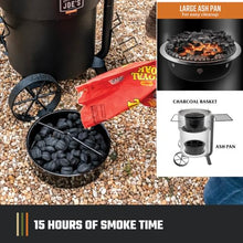 Oklahoma Joe's Bronco Pro 21.5 in. Heavy Duty Charcoal Drum Smoker and Grill with 366 sq. in. Cooking Area in Black