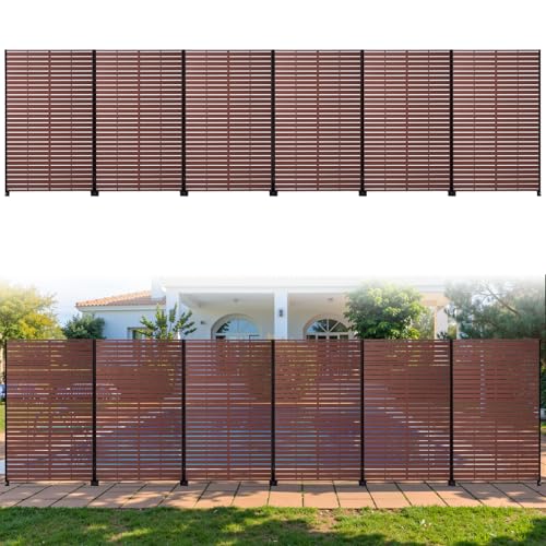 Trygoal 72" Privacy Screen Outdoor Privacy Fence Panel for Patio