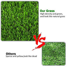 Goasis Lawn Artificial Grass Mats 35MM Thick Synthetic Rug 5FT
