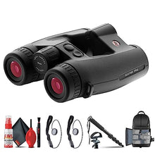 Leica 10x32 Geovid Pro Rangefinder Binoculars with Tripod Adapter, Backpack, Monopod, Cleaning Kit, and Cap Keeper