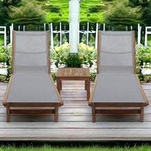 Courtyard Casual 5543 Deck Side Collection Chaise Loungers Natural