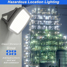 100W Explosion-Proof LED Flood Light, 5000K 13000LM, Class I Division 2