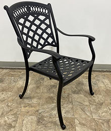 Patio Land St Augustine Outdoor Cast Aluminum Powder Coated 11-Piece Dining Set with Extendable 48x132 Table (with 2 Rockers and 8 Regular Chairs)