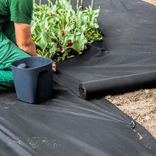 Harrier Weed Control Fabric Membrane - 50gsm/100gsm - Heavy Duty (13ft x 328ft Woven (100gsm), Without Pegs)