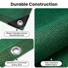 LJTGFHP 90% Shade Cloth for Garden -24 x 50 ft Durable Mesh Tarp with Grommets, Sunblock Net for Patio for Plants Greenhouse Outdoor Pergola Sun Shade Neting for Chicken Coop Cover