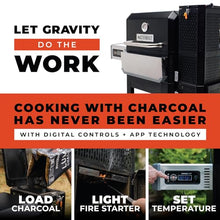 Masterbuilt® Gravity Series® 800 Smoker Grill - Charcoal Grill plus Griddle Insert, Digital Control, App Connectivity, 800 Cooking Square Inches in Black, Model MB20040221