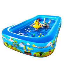 Rsmmpqa Bath Inflatable Swimming Pool Household Thickening Folding Adult Large Paddling Pool Family Insulation Bucket Pool Backyard Water Party (Size : B) (A)
