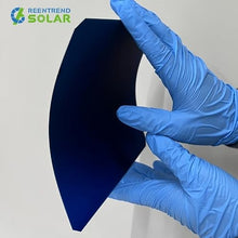 Mcrystalline Solar Cell Non-Metallization Precursers Before-Screen Printing M10 G12 G12R TOPCon Blue Cell Wafer 300 pcs (300pcs, 210 * 182mm)
