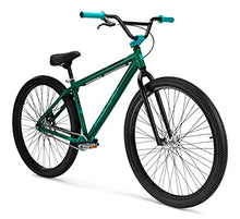 Mongoose Hooligan AL Adult BMX Bike 29x3-Inch Wheels Aluminum Frame Green
