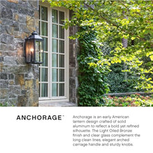 Hinkley Anchorage Large Outdoor Pier Mount Lantern, Aged Zinc Finish