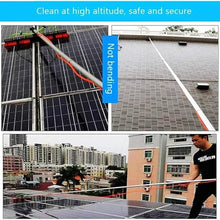 Solar Panel Window Cleaning Kit with Extension Pole – 55cm Brush with Water Feed for Photovoltaic Panels Roofs Glass Tiles Walls and Pools – Efficient & Versatile Cleanin,55cm Brush Head-9M/30FT