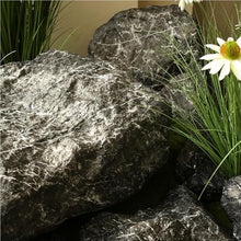 Leewertyu Non-Hollow Fake Stone, Artificial Landscape Rocks, Decorative Fake Rock, Fiberglass Faux Stone for Outdoor, Garden, Patio Decoration(20.9 * 33.5in)