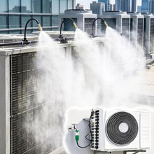 Air Conditioner Misting Cooling System, 360° Bendable Adjustable Sprayer