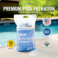 Intex 26647EG Krystal Clear 2800 GPH Sand Filter Pump for Above Ground Pools Bundled with OptiFlow 2 Pack Premium Pure Silica Filter Sand, 50 lb Bags