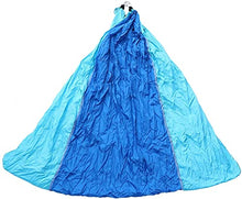 Hammock Hammock Outdoor Parachute Cloth Hammock Swing Garden Hammock Swing Hanging Chair Camping Hammock Outdoor Hammock (Color : Blue) (Green)