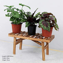 MIIKHI Plant Stands Flower Pot Modern Wood Plants Stand Art Flower Stand Creative Plant Racks Home Flower Rack Indoor Horticultural Racks Display Potted Rack (Wood Color 8015)