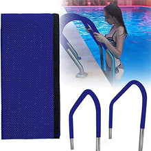 BSNANCA Pool Handrails Set of 2 Pool Rail 32x35.4 Inch Pool Railing 304 Stainless Steel Pool Handrail Humanized Swimming Pool Handrailp Cover & Drill Bit & Self-Taping Screws