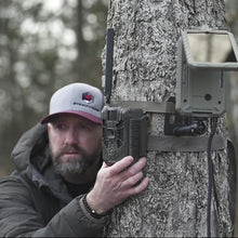Stealth Cam 40MP Deceptor Max Cellular Trail Camera Bundle with Solar Panel, Card Reader, and 32GB Memory Card (11 Items)